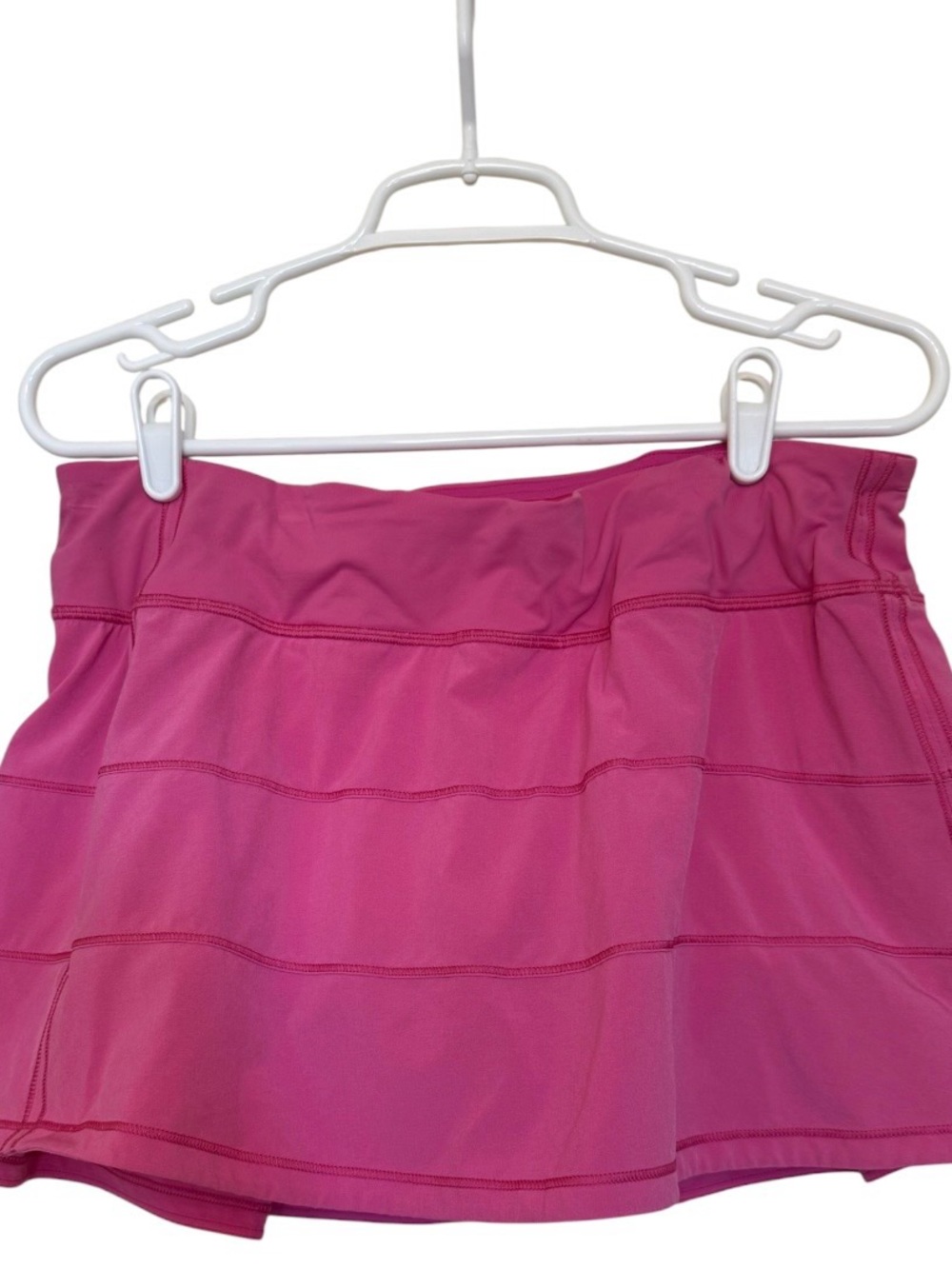Lululemon Pace Setter Skirt Size 10 Pink Athletic Tennis Golf Skort